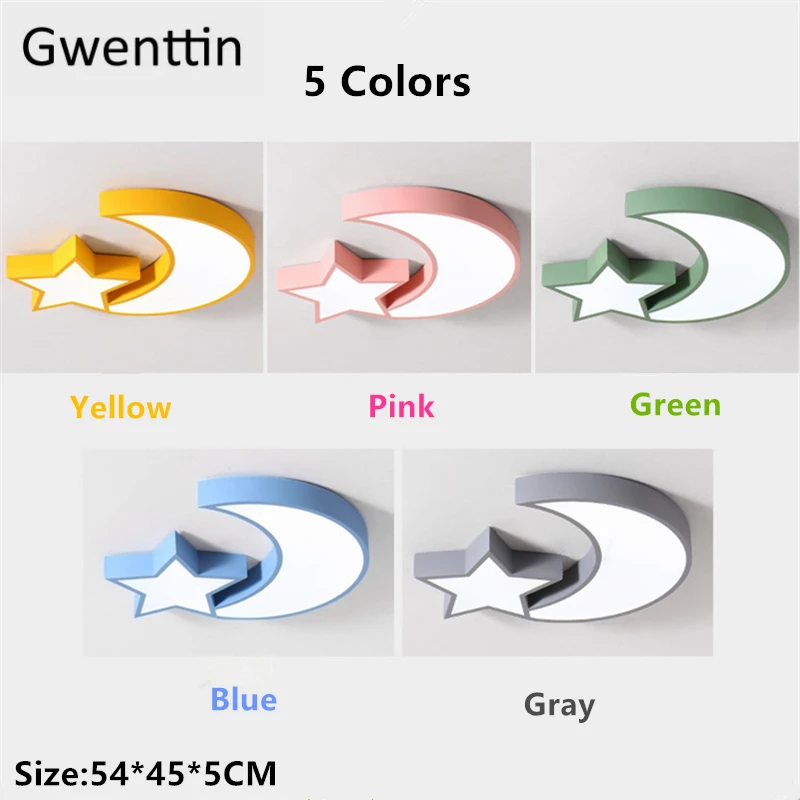 Современный светодиодный потолочный светильник с регулируемой яркостью s луна