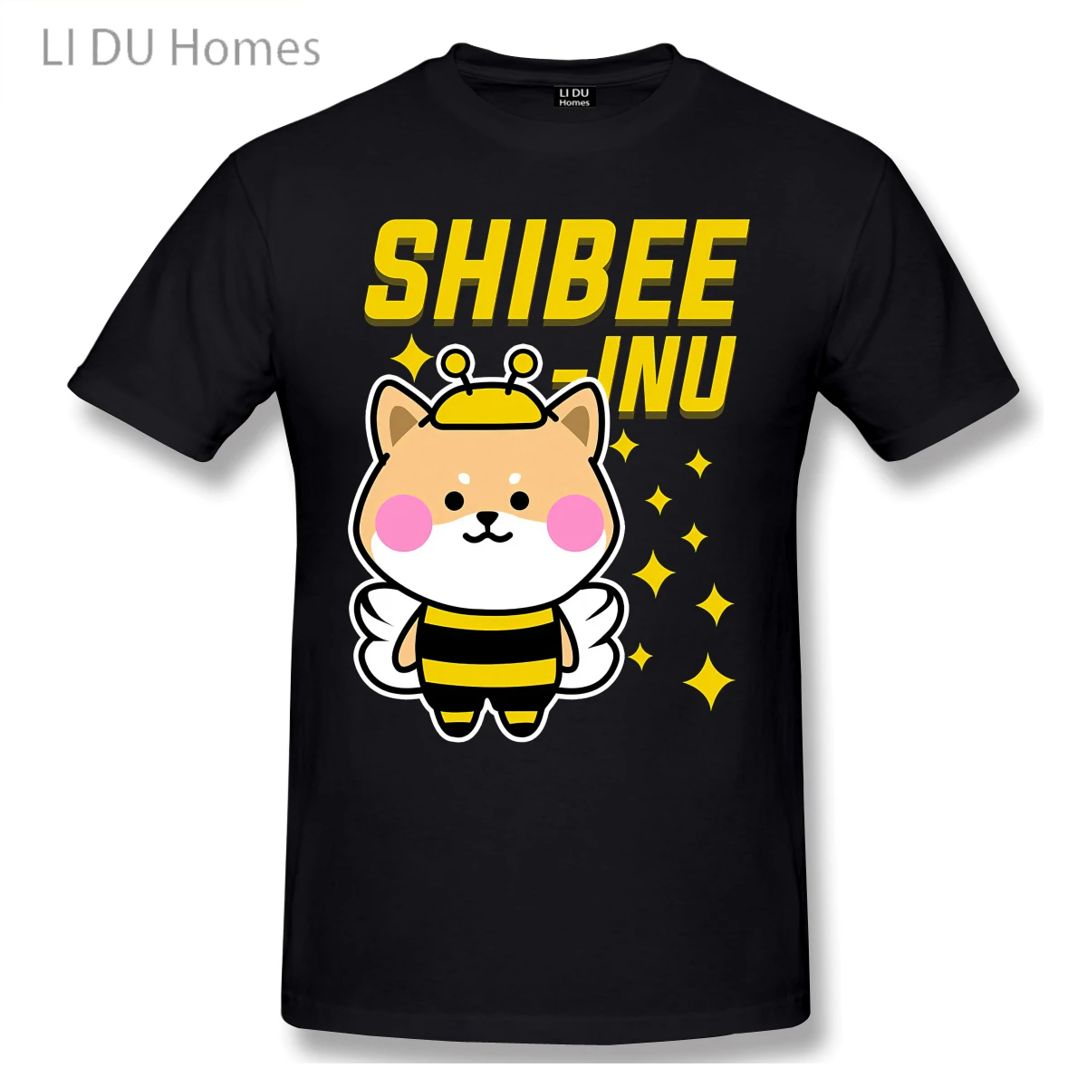 

ShibeeInu Shiba Inu Dog Bee Honeycomb Insect Honey Bees Beehive Stingless Honeybee T Shirt T-shirt Summer Tshirts Tee Tops