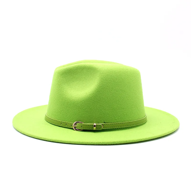 Шляпа Fedora для женщин универсальная шляпа с широкими полями 56-60 см однотонный