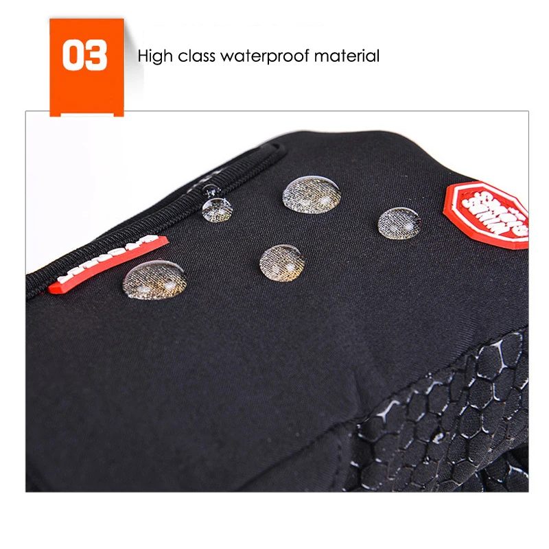

Aliexpress Standard shipping fast Touchscreen Motorcycle Gloves for Leather Gloves Men Work Gloves Biker Winter Fishing Gloves