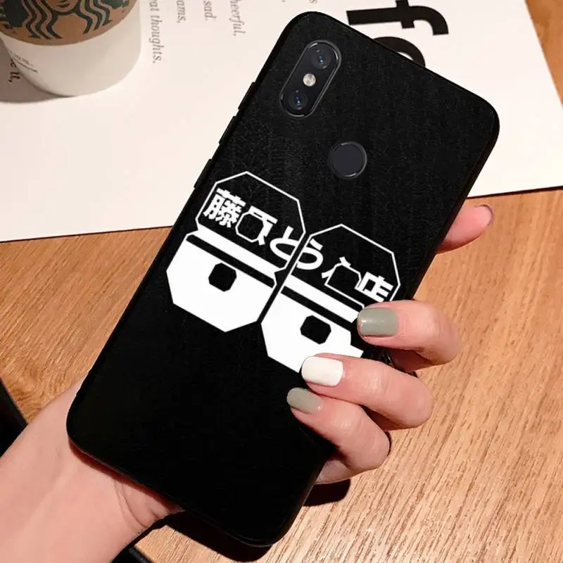 

Initial D AE86 cool car high quality luxury Phone Case funda For Xiaomi Redmi note 7 8 9 t k30 max3 9 s 10 pro lite