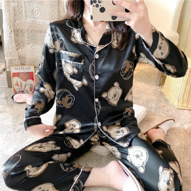 Новинка Женский пижамный комплект легкая одежда принцессы с принтом Женская