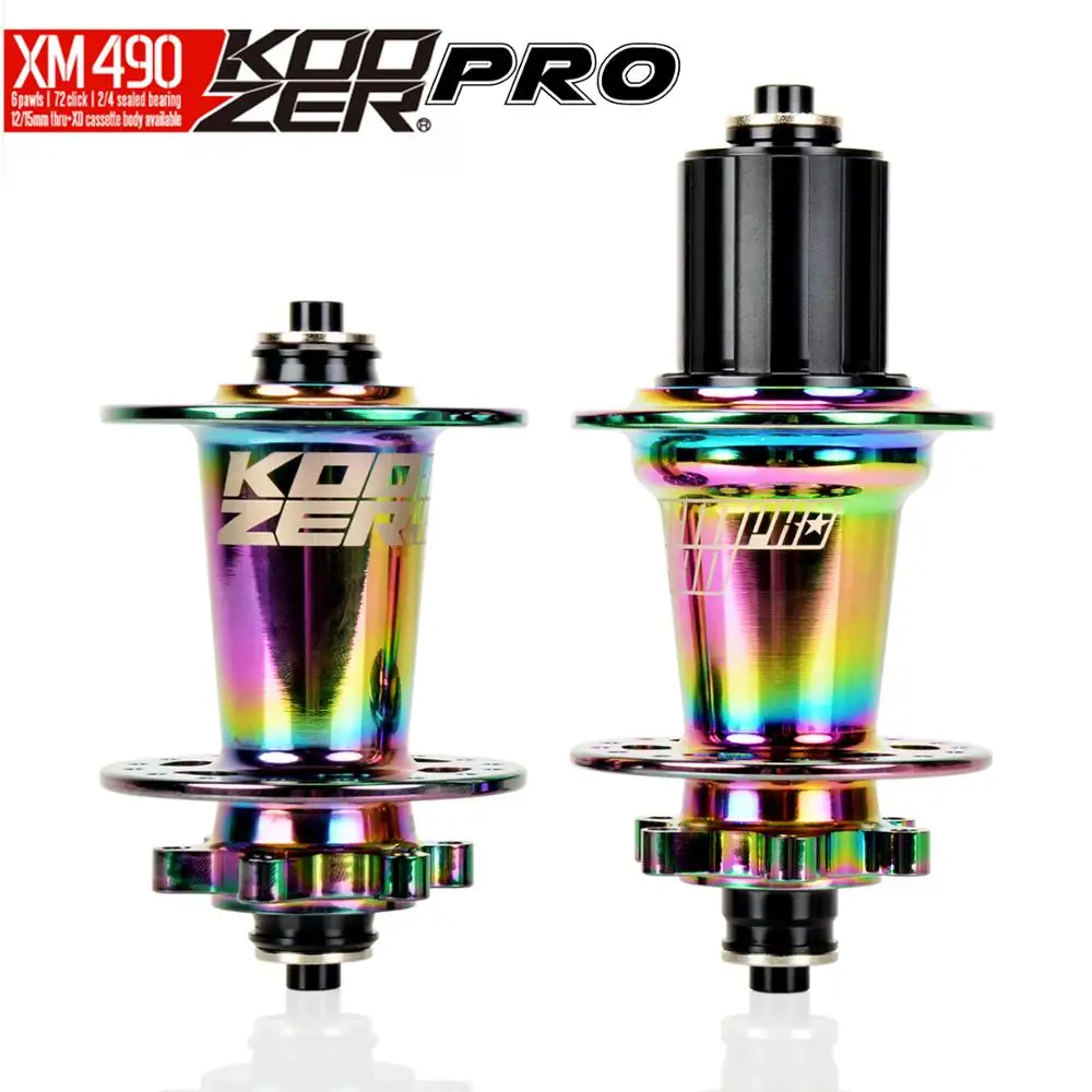 Новый Koozer XM490 PRO концентраторы 4 подшипника MTB горный велосипед концентратор