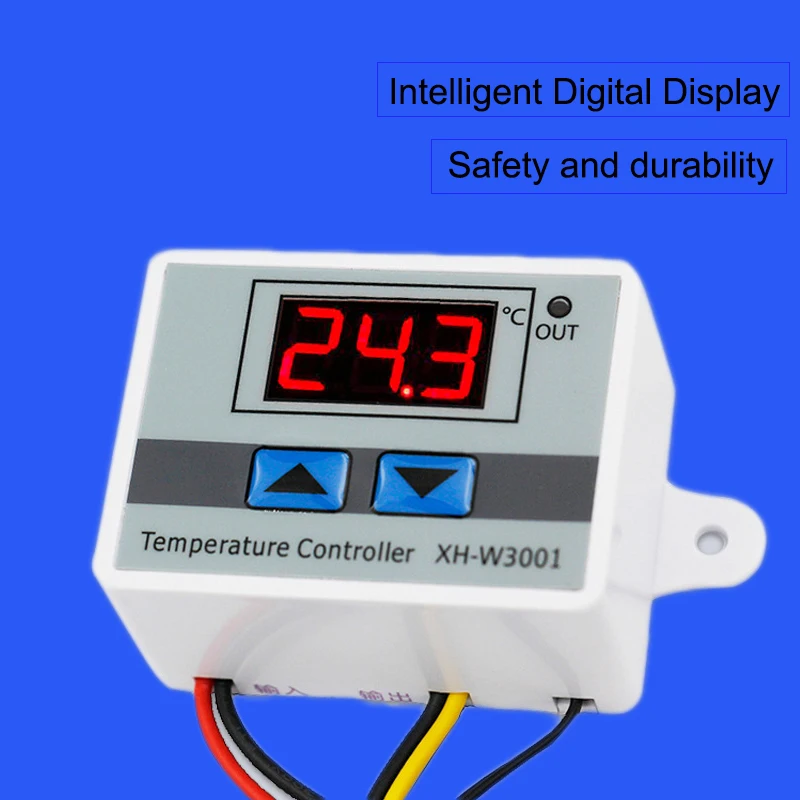 Цифровой светодиодный контроллер температуры для инкубатора переключатель