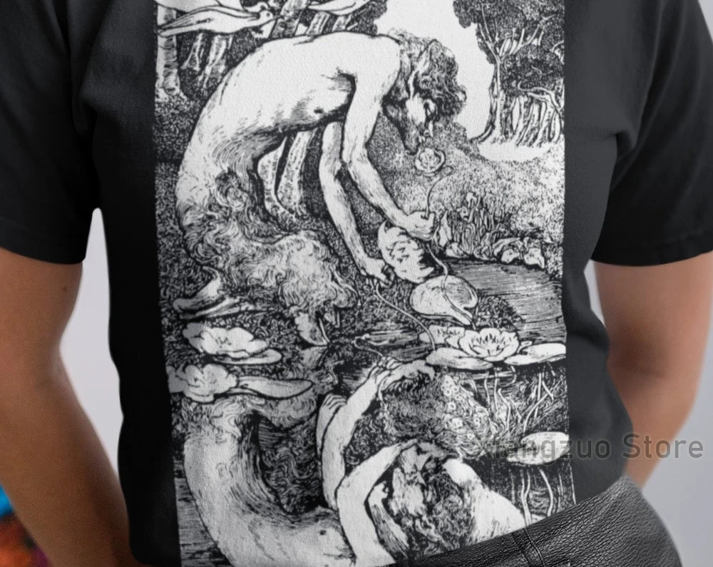 Футболка унисекс с изображением оттенка органика футболка в винтажном стиле