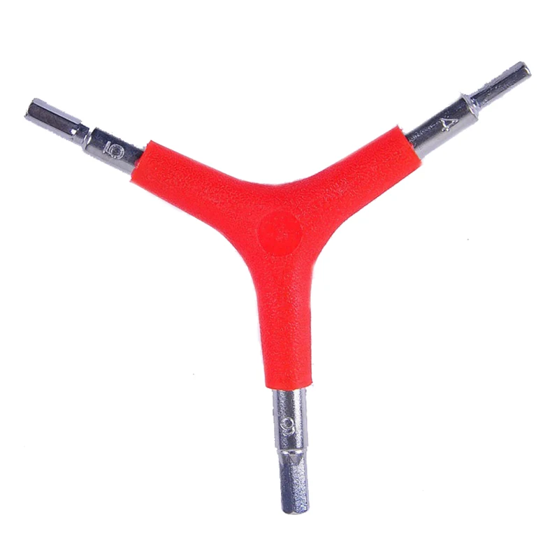 

Шестигранный ключ Y-образной формы, для горных велосипедов, шоссейных велосипедов, инструменты для ремонта, 4 мм, 5 мм, 6 мм