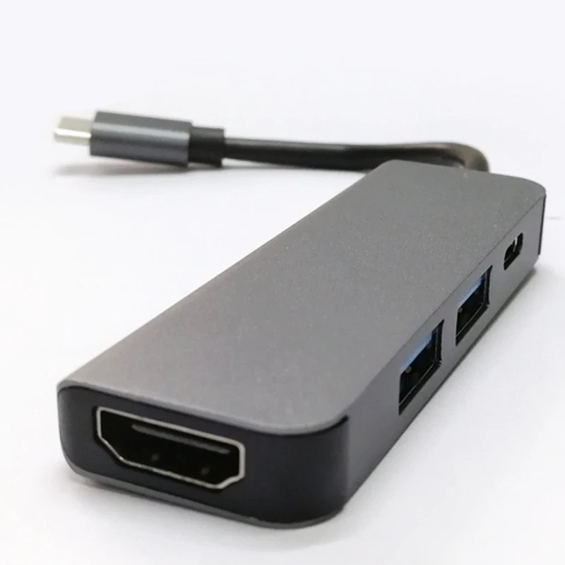 

4 in 1 DEX Station for Samsung S8 S9 S10 Plus Note 8 9 Dex Cable USB C to HDMI Adapter for Huawei Mate 20 P20 Pro