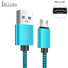 Зарядный кабель Micro USB для Honor 7X, 8X, 8A, Huawei P8, Y5 2018, Y6, Y7, P Smart, Redmi 6A, 4X, кабель длиной 2 метра
