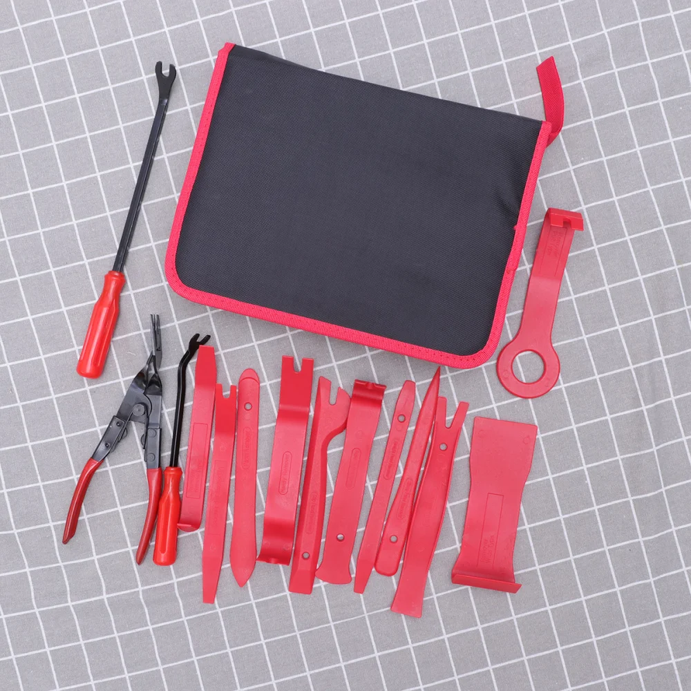 

32 In 1 Audio Instrument Molding Remover Panel Trim Clip Dash Radio Removal Tools Kit Audio Disassembly Tools with Bag