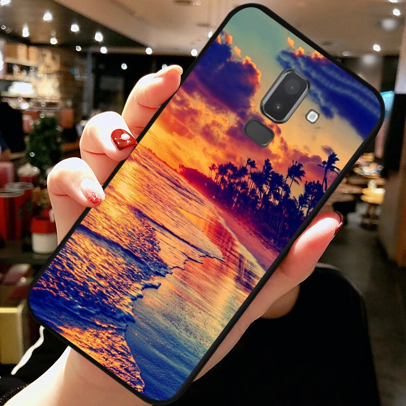 Мягкий чехол для samsung Galaxy J8 J7 Duo J6 J4 Plus Prime 2018 TPU |