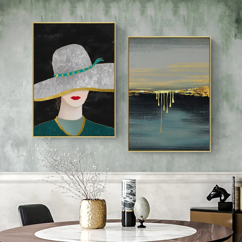 

Modern Minimalism Abstract Graffiti Art Poster Printing Picture Brush Psychedelic Aesthetic Room Decoration Painting Frameless