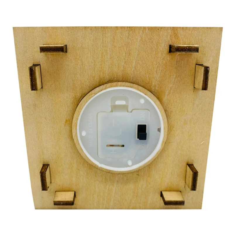 

Wooden Easter Rabbit Bunny Box Decorations LED Lamp Night Light Home Valentine's Day Wedding Ornament Supplies