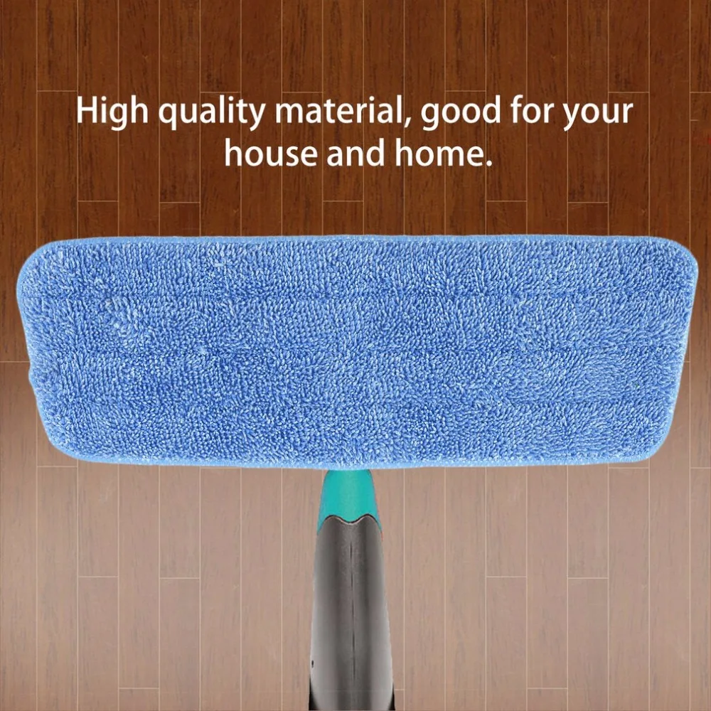 Заменяемая мопхед из микрофибры моющаяся Влажная и тряпка для сухой уборки