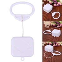 pull string cord music box white baby infant kids bed bell rattle toy gifts new parts accessories for children brahms lullaby