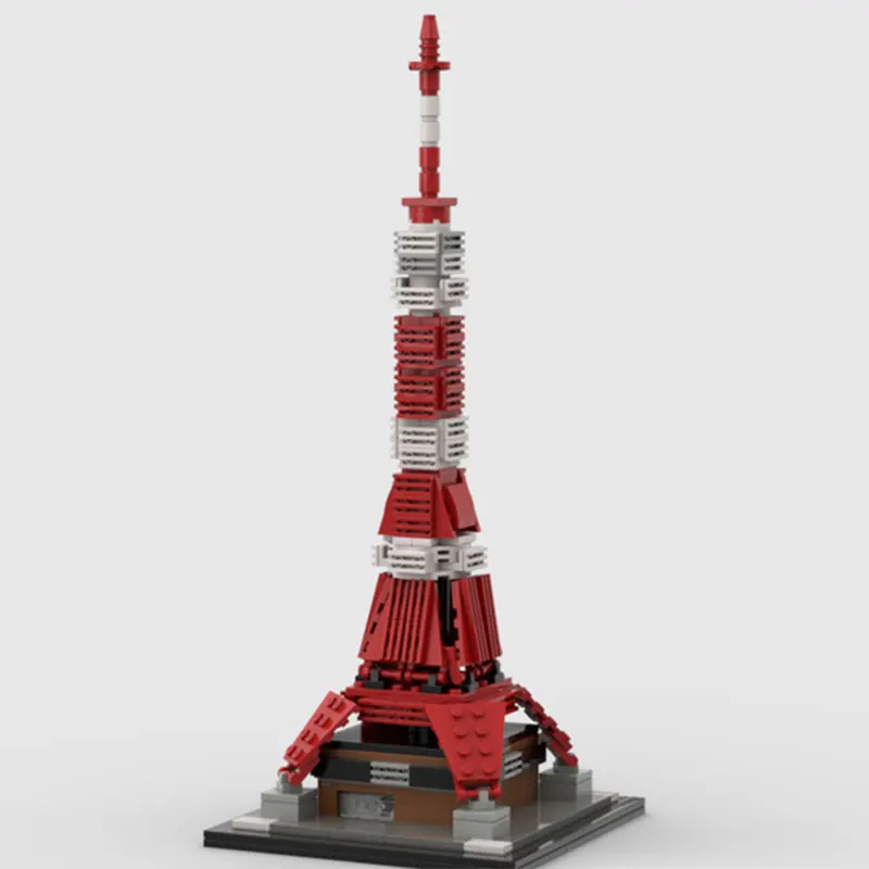 

Moc Brick Tokyo Tower Model Building Blocks Kid Gift And Educational Toys For Children 307PCS