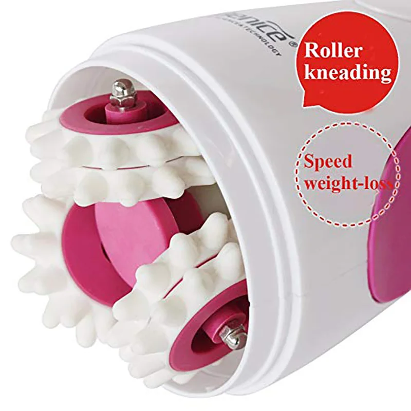 

Handle-held Massage Lose Weight Machine Roller Instrument Abdominal Exercise Massage Machine Full Body Slimming Massage Tool