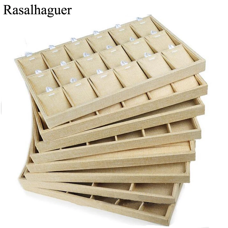 Шкатулка для ювелирных изделий тканевый Органайзер высокого качества хранения