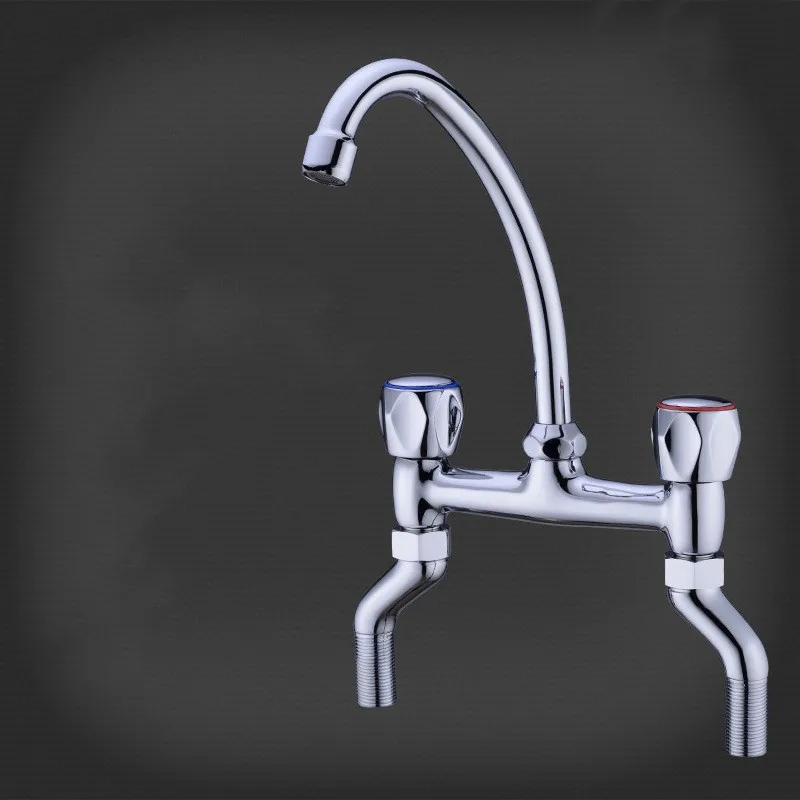 

Высокая-конец коммерческий отель кухонного кран для холодной и горячей воды раковина кран твердая латунь Поворотный кран