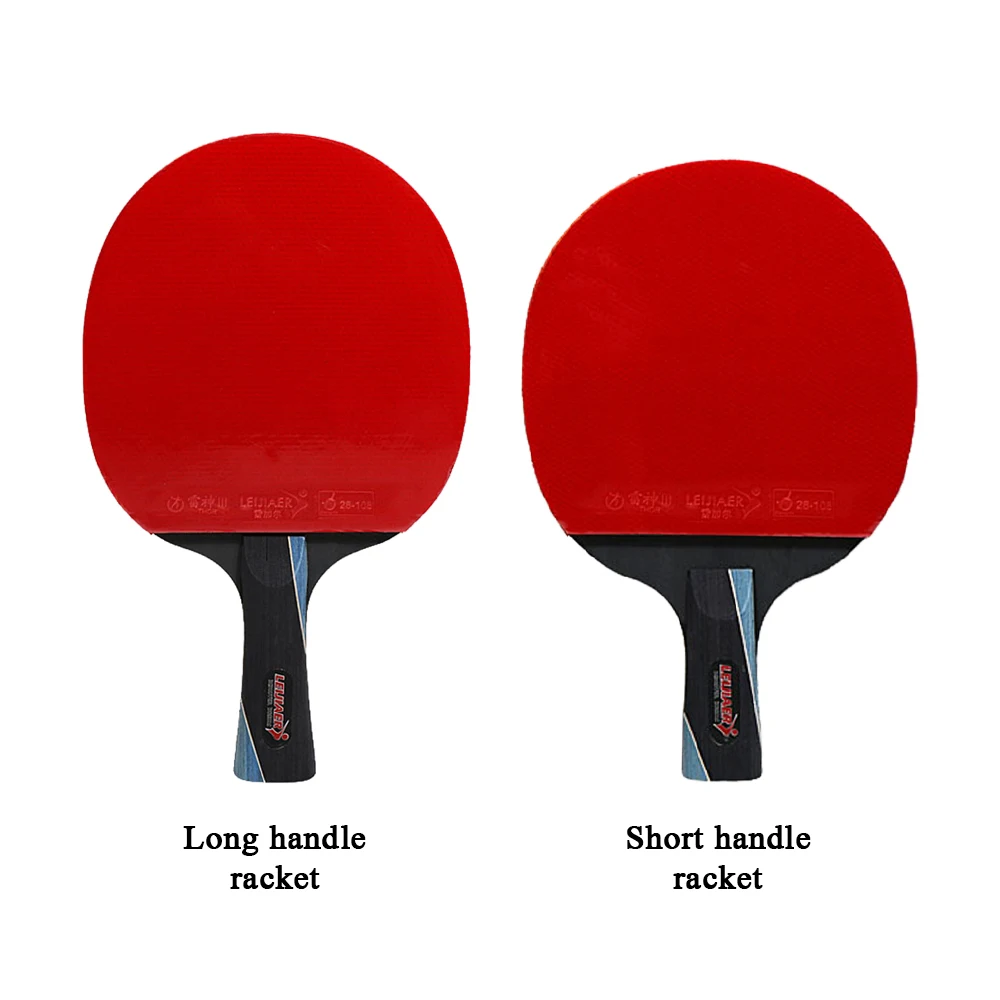 

Professional Ping Pong Paddle Quality Table Tennis Racket Long Handle Ping Pong Bat Ping Pong Racket Training Accessories