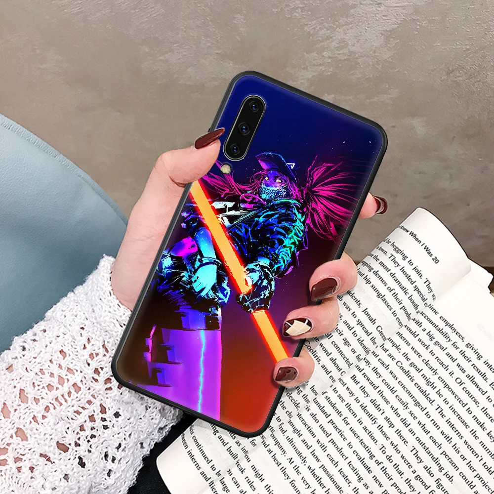 

lol kda kaisa Ahri akali Sindra Phone Case For Samsung Galaxy A 5 7 8 10 20 20E 21S 30 30S 40 50 51 70 71 black Funda 3D Shell