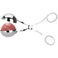 convenient kitchen meatball maker stainless steel meatball clip fish ball rice ball making mold tool kitchen accessories