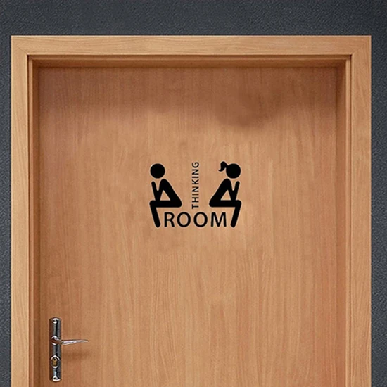 Милый смайлик смешная ванная комната водонепроницаемый Декор для ванной