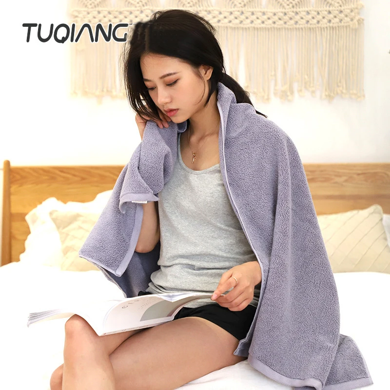 

Egyptian cotton beach towel solid color luxury spa travel sports super absorbent quick-drying non-fading soft hotel bath towel