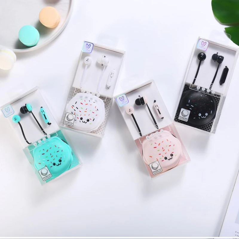наушники макаруны для девочек телефона Наушники Розовый Шлем Аудио Avec Fil Милый
