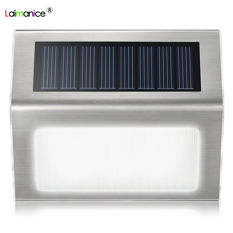 Настенный светильник на солнечной батарее водонепроницаемый садовый для забора