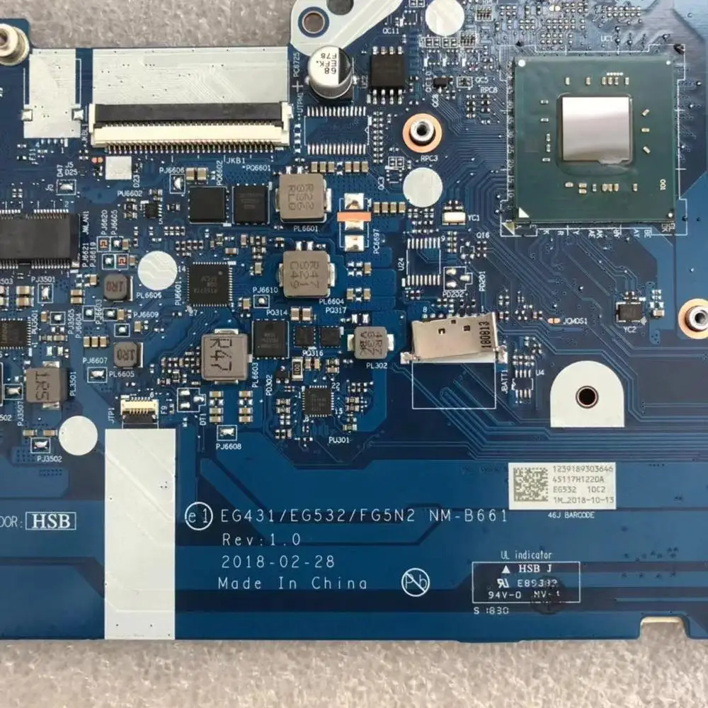 Материнская плата для ноутбука Lenovo IdeaPad 330 15 15IGM EG431/EG532 NM B661 DDR4 100% Testa ok|Материнские
