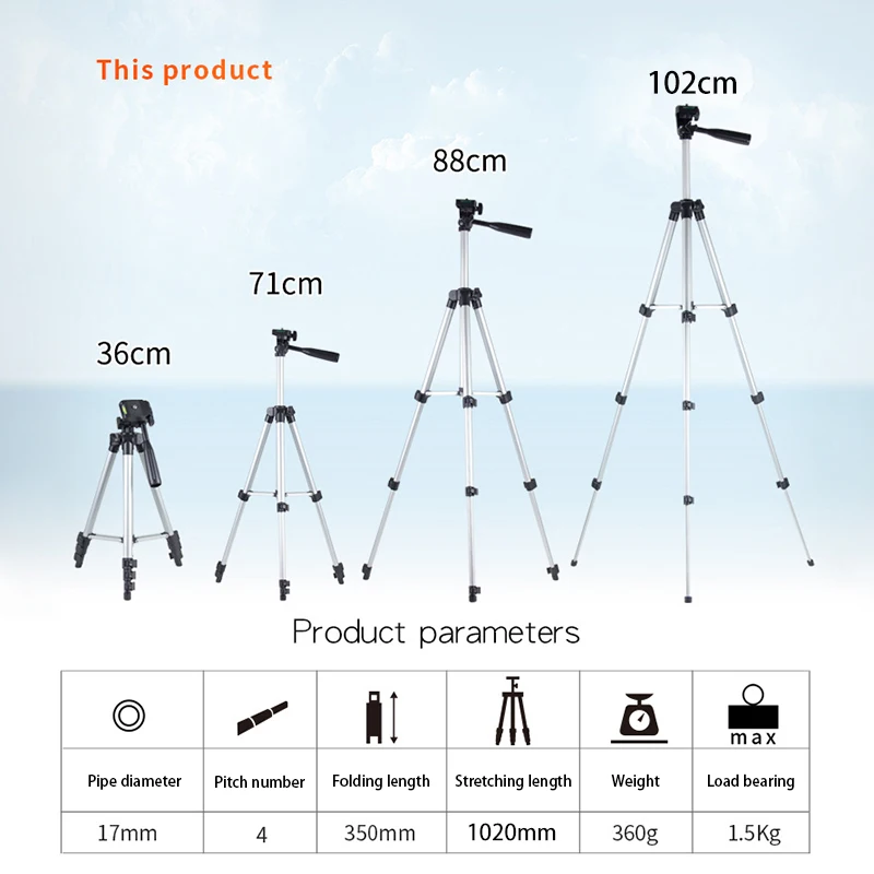 Смартфон регулируемый штатив с зажимом держатель Bluetooth пульт дистанционного