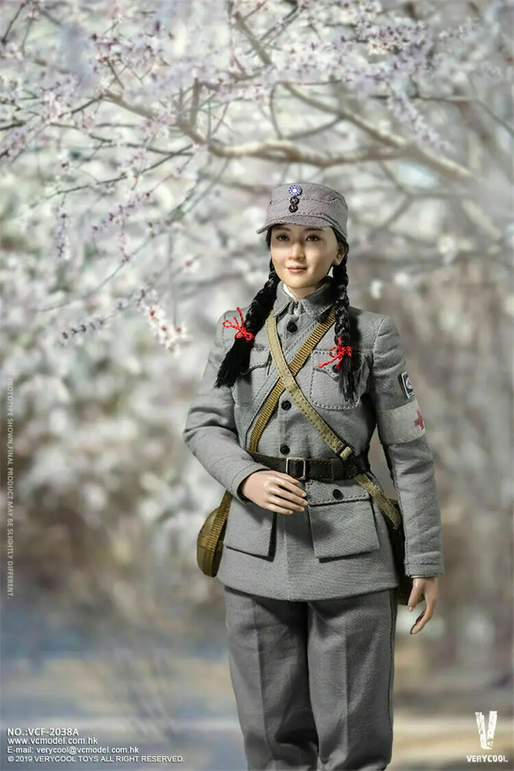 

VERYCOOL VCF-2038A 1/6 Eight Route Army 12" Female Collectible Toy Doll in stock items Medics Female Figure with Clothes