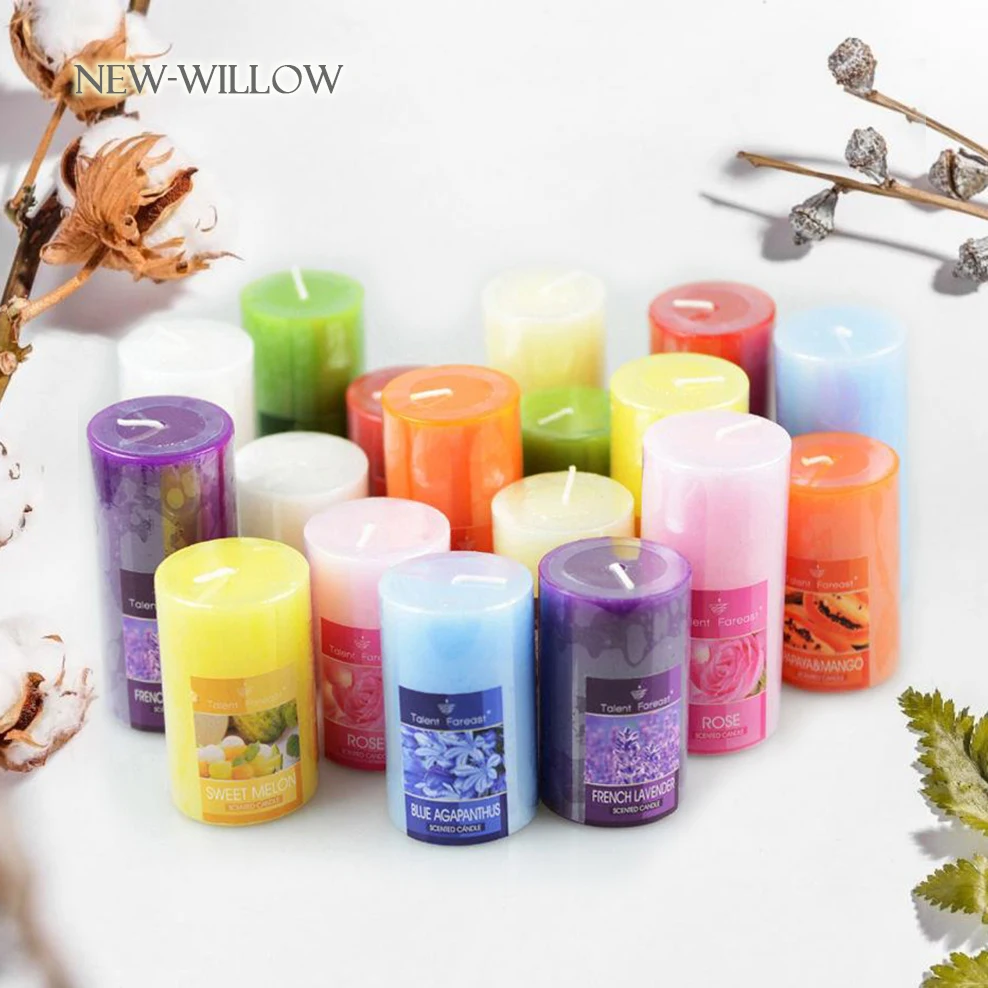 Натуральные Ароматические свечи для сна бездымные на день рождения свадьбу