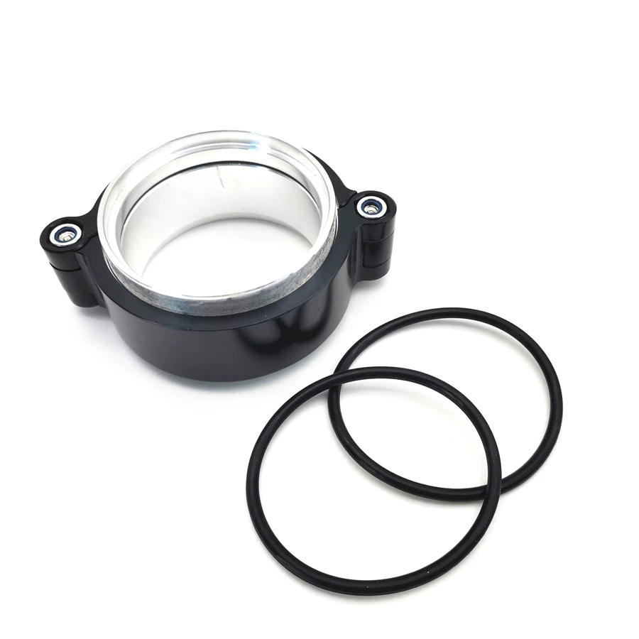 

CNC Aluminum Exhaust V-Band Clamp For 2.5'' Turbo Intake Charge Piping Downpipes