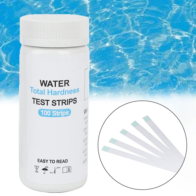 

100pcs/bottle Water Total Hardness Pool Pond Aquarium Fish Tank Water Test Strips