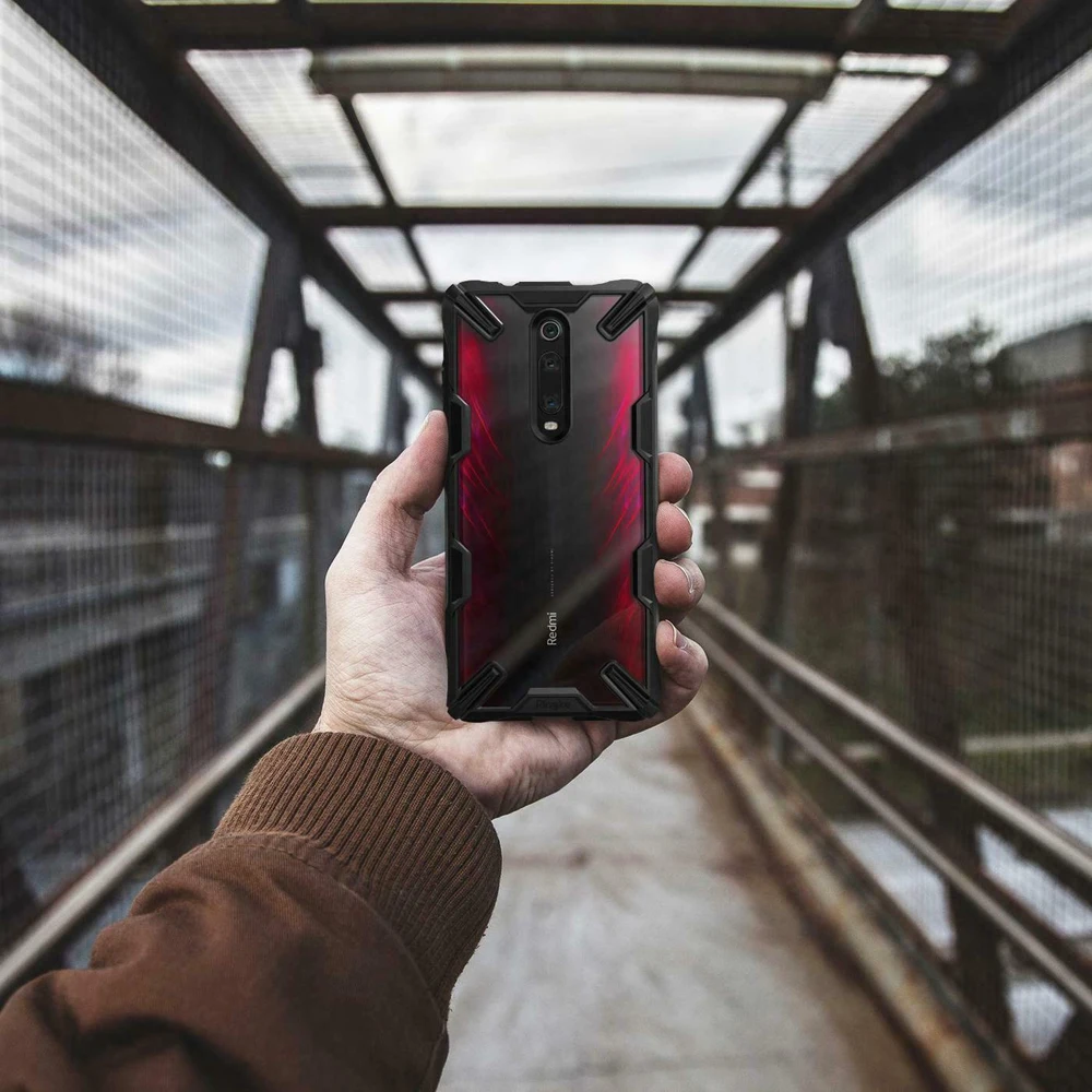 Чехол Ringke Fusion-X для Xiaomi mi 9T(mi 9T Pro), Прозрачная Жесткая задняя крышка из поликарбоната, мягкая ТПУ Рамка для Red mi K20(K20 Pro