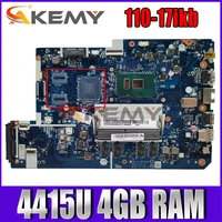 dg710 nm b031 main board for lenovo ideapad 110 17ikb 17 3 inch laptop motherboard 4415u 4gb ram works