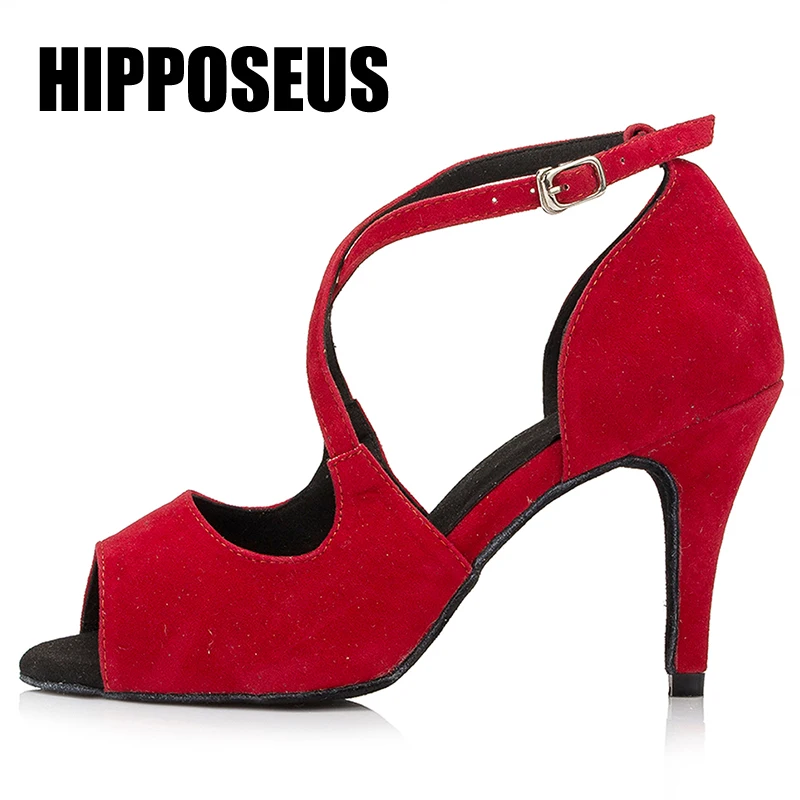 

Женская обувь для бальных танцев; Женская обувь для латинских танцев; Танцевальная обувь на высоком каблуке с мягкой подошвой; Профессионал...