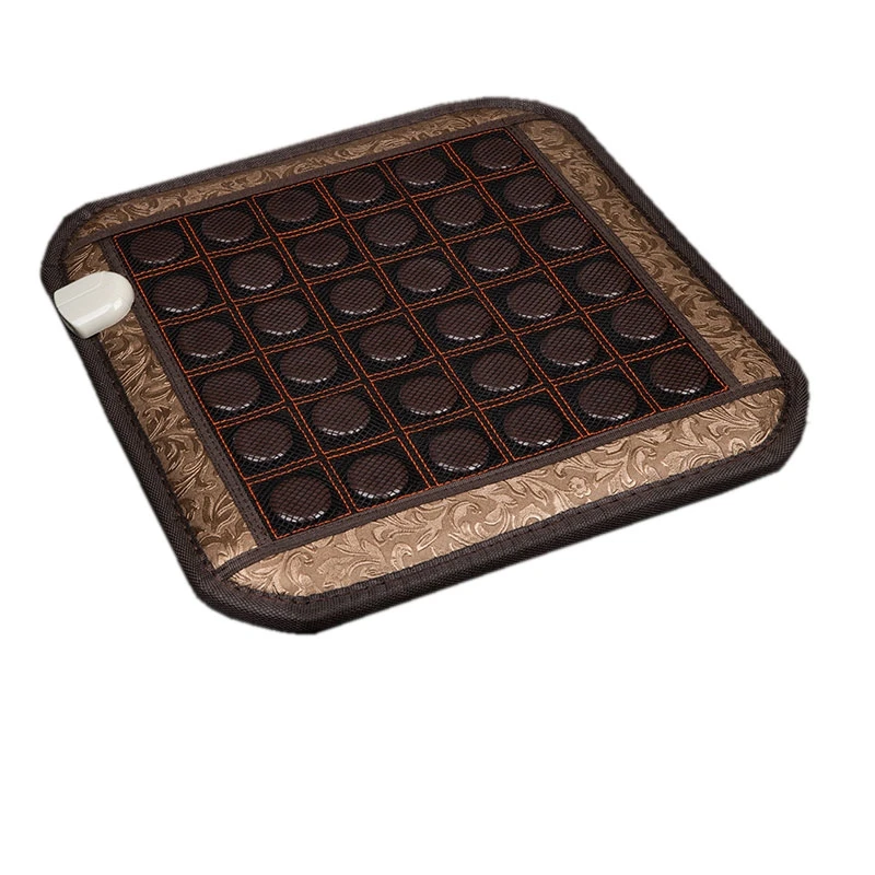 Домашняя Нефритовая электрическая Подушка с подогревом подушка для здоровья