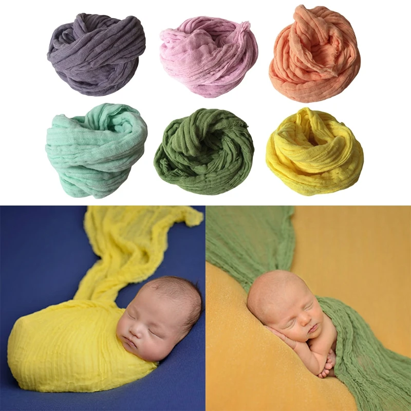 

Newborn Photography Props Baby Swaddling Wrap Backdrop Blanket Rug Photo Shooting Accessories