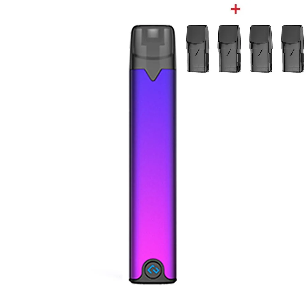 Galaxy Purple4 pods Комплект Hcigar Akso OS Pod 420 мАч встроенный аккумулятор с системой блокировки пряжки и 1,4 мл многоразовый стручок Vape - Цвет: Galaxy Purple4 pods