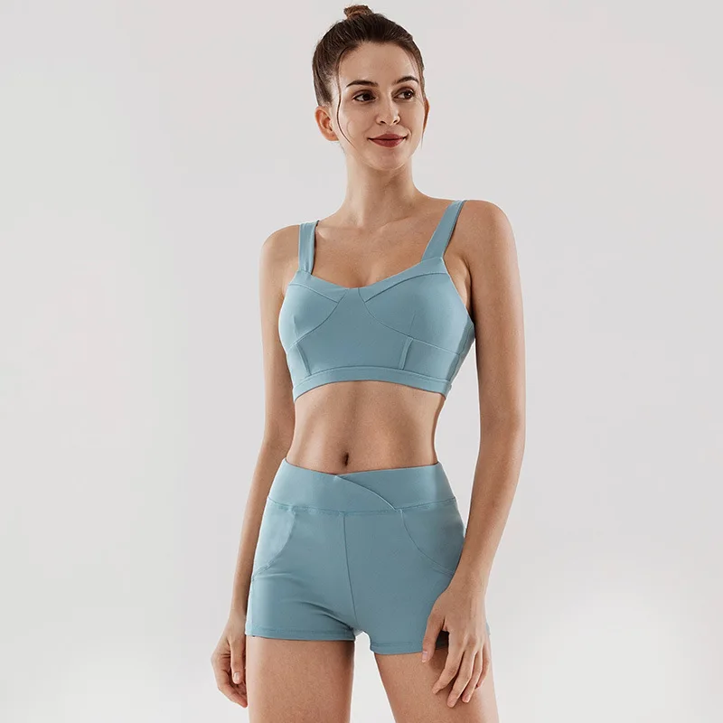 Женский набор для йоги комплект из 2 предметов одежда тренировок спортивный