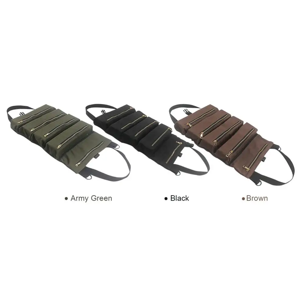 

Carpenter Tool Bag Waist Pocket Electrician Tool Holder Pack Men Multi-Pockets Tool Bag Utility Pouch Hardware Belt Bag