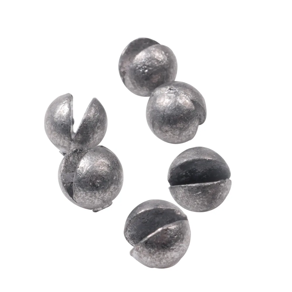 Набор рыболовных грузил 100 шт./лот набор свинцовых неизолированных зажимов