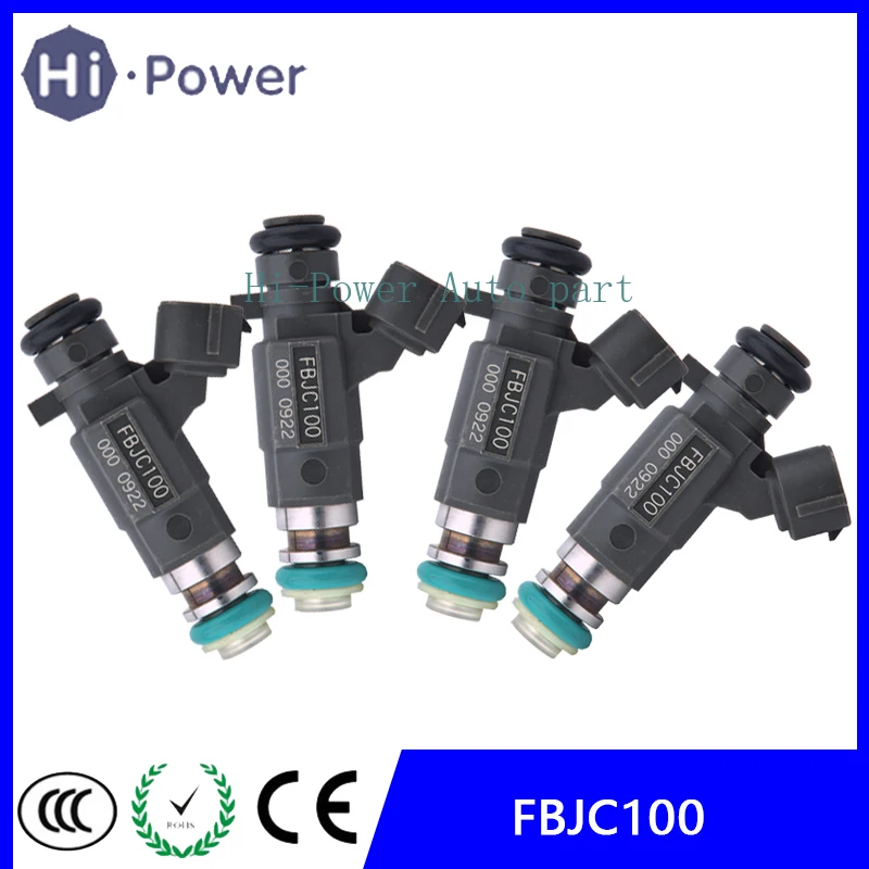 4x топливный инжектор FBJC100 для Maxima A33 распылительная Форсунка 16611-AA350 FIJ0020 16600-2L700