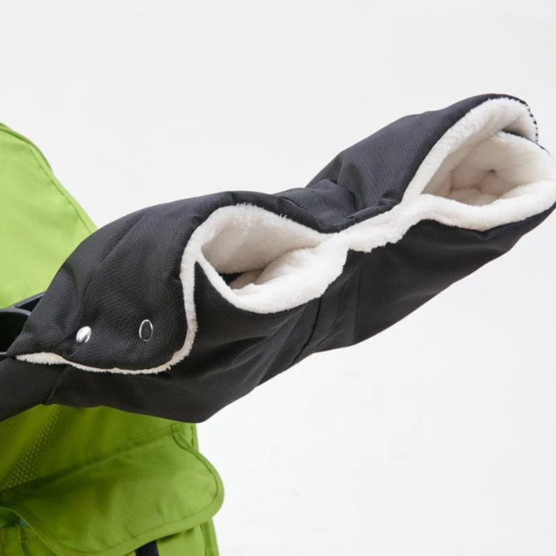 Детская зимняя теплая прогулочная коляска перчатки для коляски муфта рук