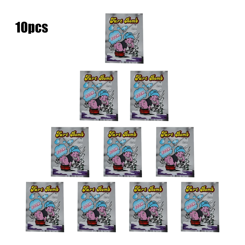 10 шт. вонючая бомба мешок игрушка дурак новинка розыгрыш кто то воняет взрывается