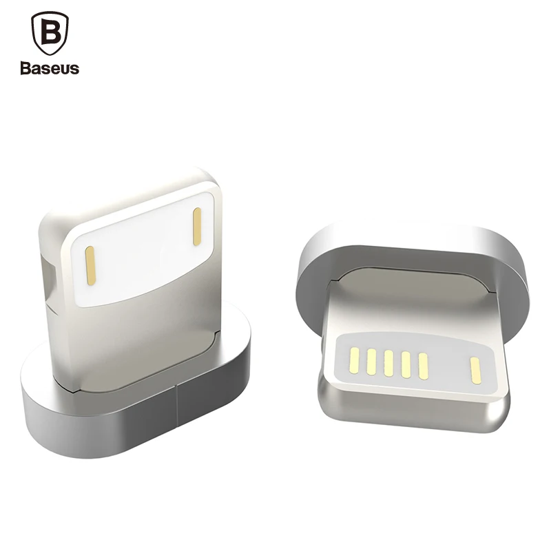 Baseus для магнитного lightning usb кабель для зарядки с адаптером для iPhone xs max xr 8 7 6s plus 5s 11 apple ipad pro быстрое зарядное устройство 8pin