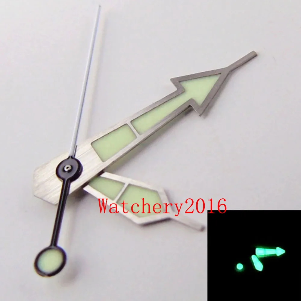 

Супер Япония C3 светящиеся стрелки часов набор игл для NH35 NH36 4R35 4R36 наручные часы движение починим Замена руки Новый