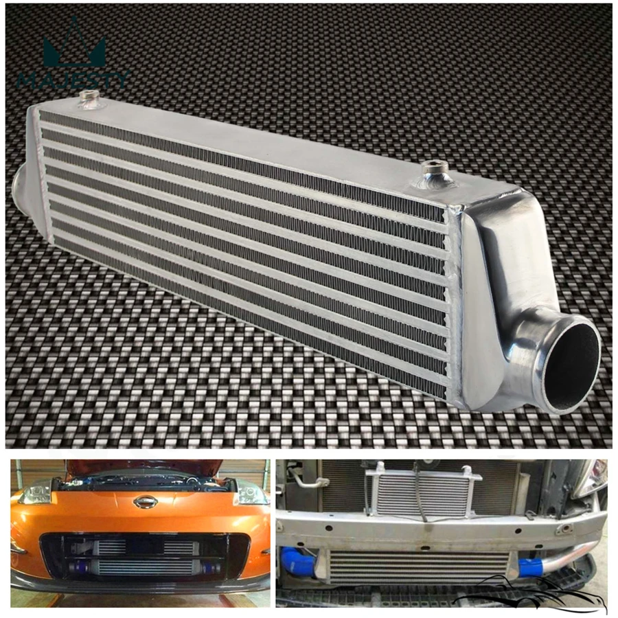 Universal Bar&ampPlate Front Mount Intercooler 550*140*64 FMIC 2.5&quot In/Outlet | Автомобили и мотоциклы